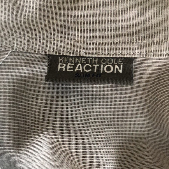 Kenneth Cole Reaction Slim Fit Dress Shirt - Picture 2 of 6